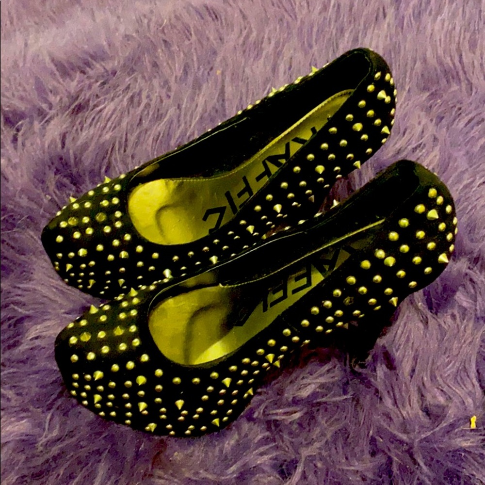 Spiked stilettos